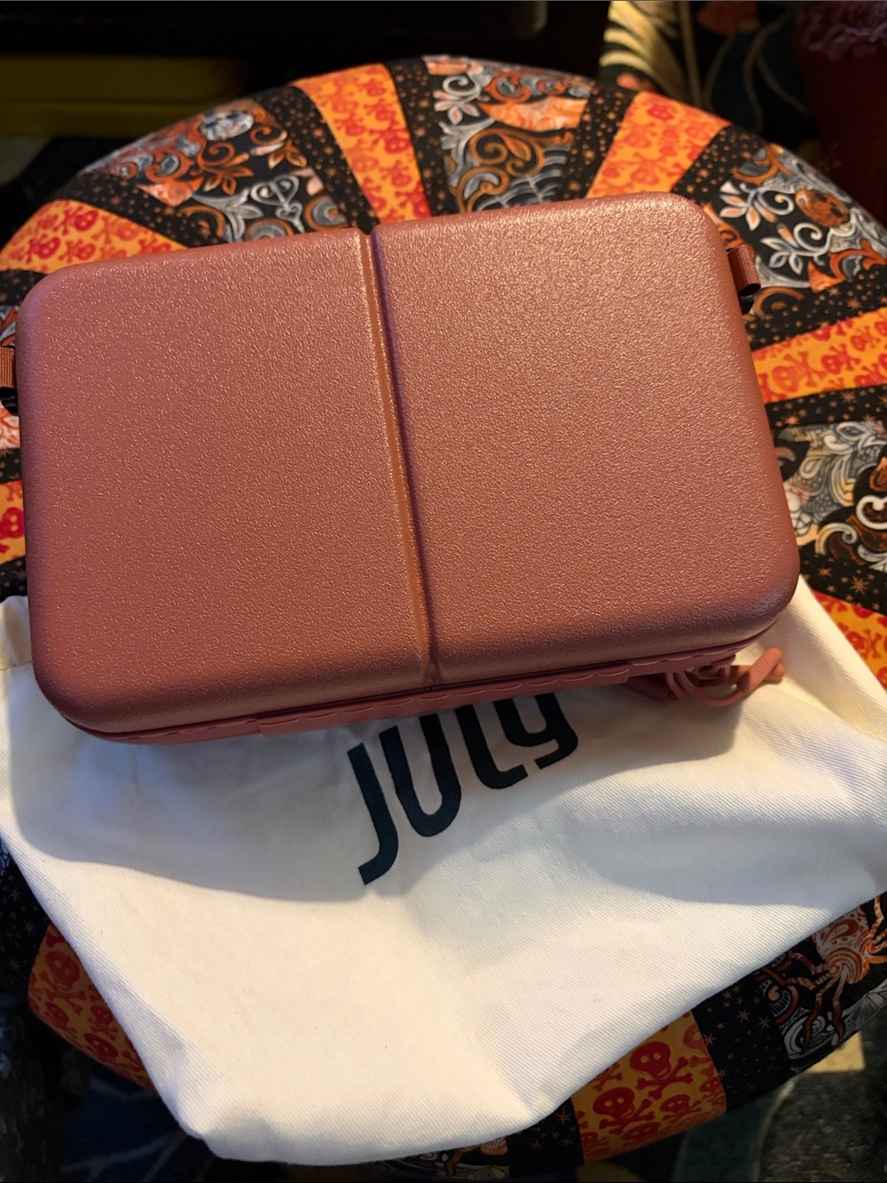 July Carry me Crossbody Bag in Dusty Rose